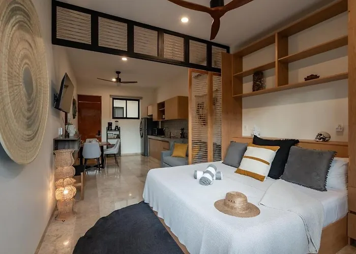 Apartment Tropical Escape In A Cozy Paam Cheel Tulum