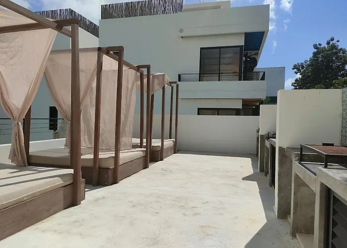 Tropical Escape In A Cozy Paam Cheel * Tulum