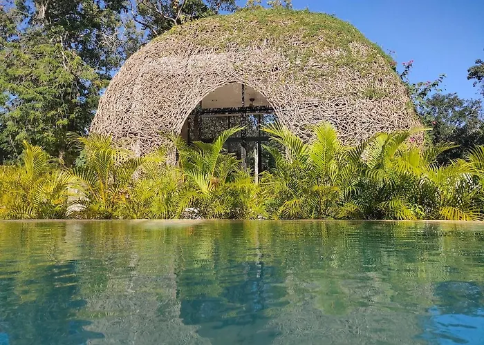 Tropical Escape In A Cozy Paam Cheel Tulum