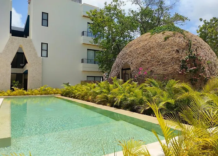 Tropical Escape In A Cozy Paam Cheel * Tulum